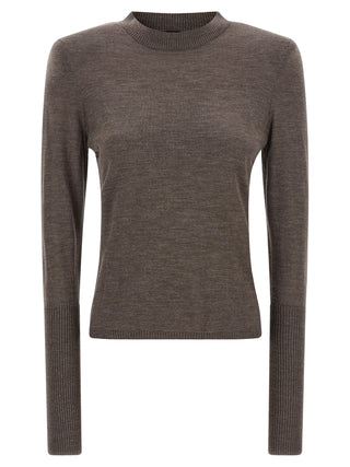 Brown Wool Cardigan