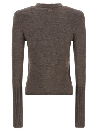Brown Wool Cardigan