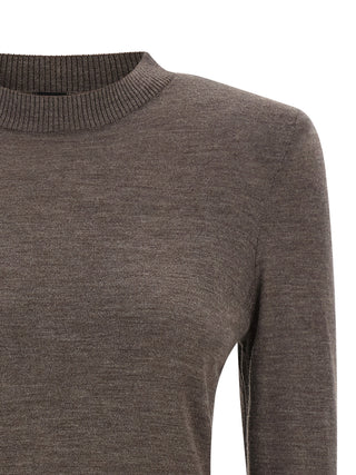 Brown Wool Cardigan