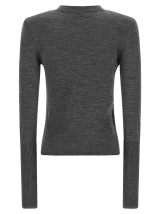 Gray Wool Cardigan