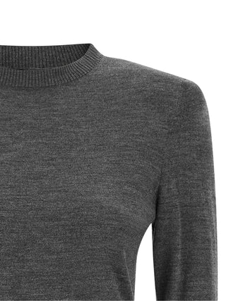 Gray Wool Cardigan