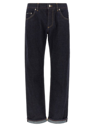 Blue Cotton Jeans Denim