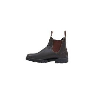 Brown Leather Ankle Boots