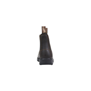 Brown Leather Ankle Boots