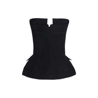 Black Silk Blouse