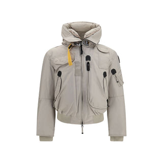 Gray Polyamide Bomber