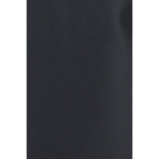 Black Wool Oves Aries Casual Dress