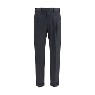 Gray Wool Oves Aries Casual Pants