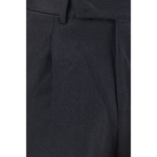 Gray Wool Oves Aries Casual Pants