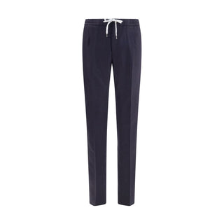Blue Wool Oves Aries Casual Pants