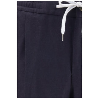 Blue Wool Oves Aries Casual Pants