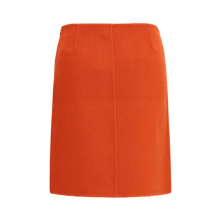 Multicolor Wool Oves Aries Mini Skirt