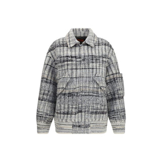 Multicolor Wool Oves Aries Bomber