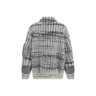 Multicolor Wool Oves Aries Bomber