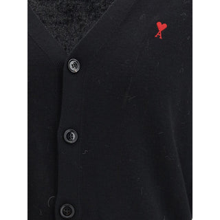 Black Wool Oves Aries Cardigan