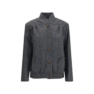 Gray Wool Oves Aries Shell Jacket