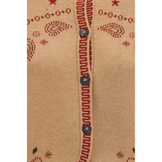 Brown Wool Oves Aries Full-Length Jacket