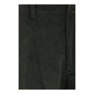 Bicolor Cotton Casual Pants