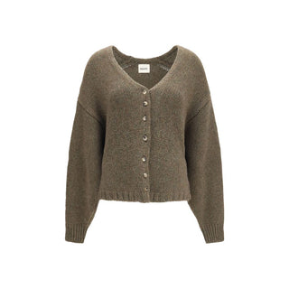 Bicolor Cashmere Cardigan