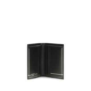 Black Calf Leather Bos Taurus Wallet