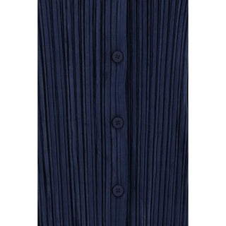 Blue Polyester Shirt