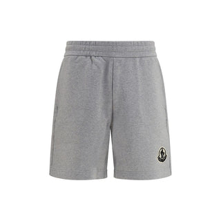 Gray Cotton Bermuda Shorts