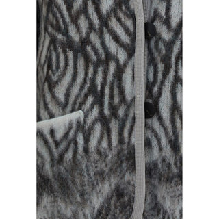 Gray Alpaca Vicugna Pacos Cardigan