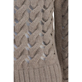 Beige Wool Oves Aries Turtleneck