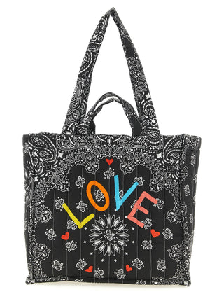 Black Cotton Tote Bag