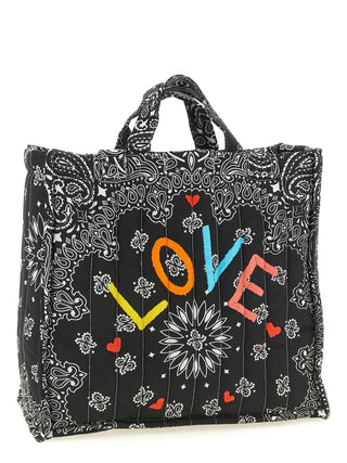 Black Cotton Tote Bag