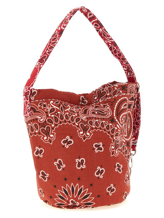 Multicolor Cotton Shoulder Bag