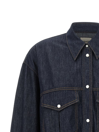 Blue Cotton Blouse