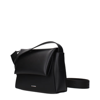 Black Leather Crossbody Bag