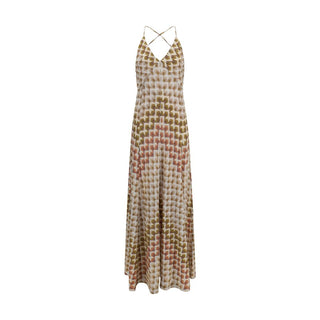 Multicolor Viscose Casual Dress