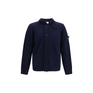 Blue Cotton Cardigan