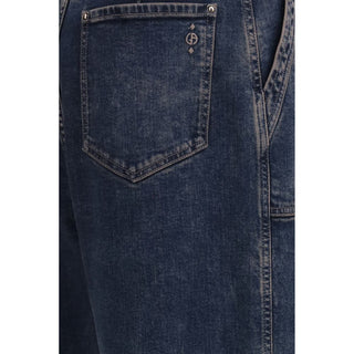 Blue Cotton Jeans Denim