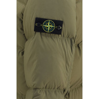 Bicolor Polyamide Full-Length Jacket