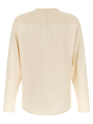Beige Viscose T-Shirt
