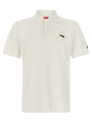 White Cotton Polo Shirt