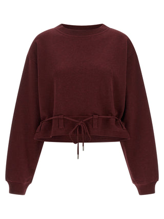 Bordeaux Cotton Sweatshirt