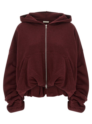 Bordeaux Cotton Hoodie