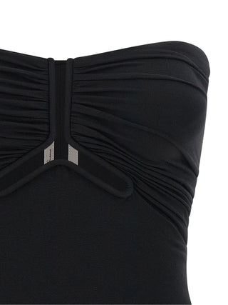 Black Nylon Tank Tops