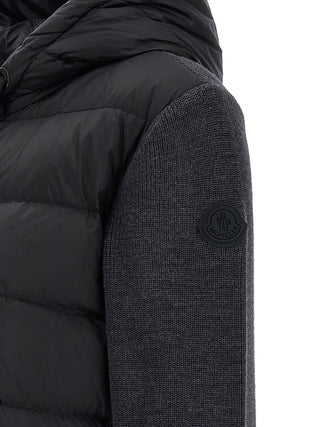 Gray Polyamide Cardigan