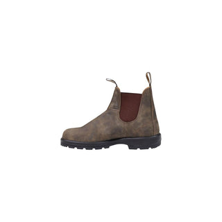 Brown Leather Ankle Boots