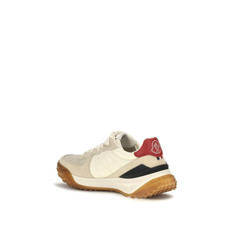 Beige Polyamide Athletic Sneakers