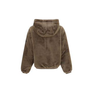 Brown Faux Fur Sweatshirt