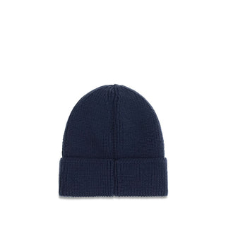 Blue Marabou Beanie