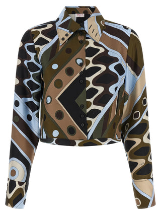 Multicolor Silk Blouse