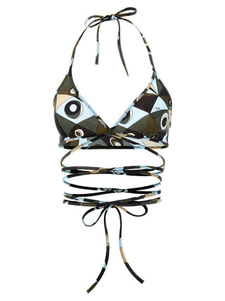 Multicolor Polyamide Bikini