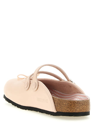 Multicolor Suede Leather Ballet Flats